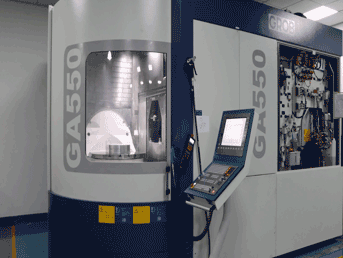GROB G550 5-axis universal machining center