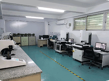 Quality control inspection room overview