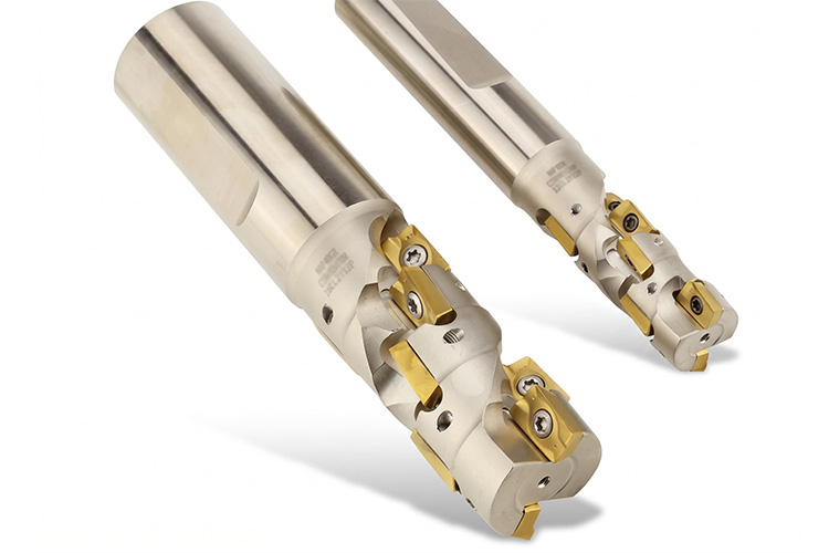Corn milling cutter for heavy roughing on CNC machines