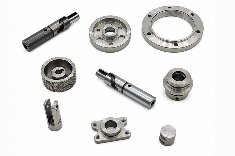 oem aluminum cnc turned and milled parts