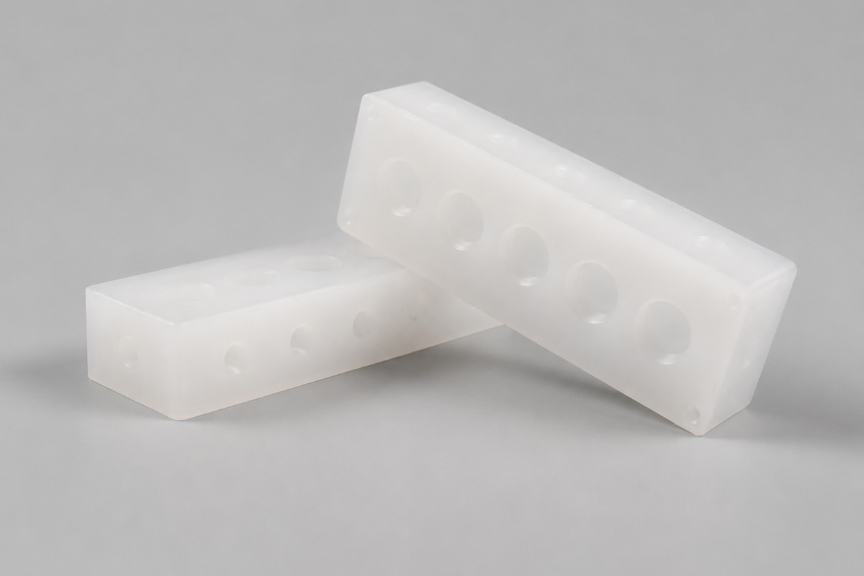 cheap pvdf cnc machined parts