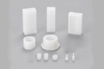 OEM PVDF CNC Turned and Milled Parts Supplier