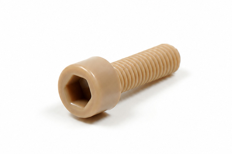 precision pps cnc machined bolt parts