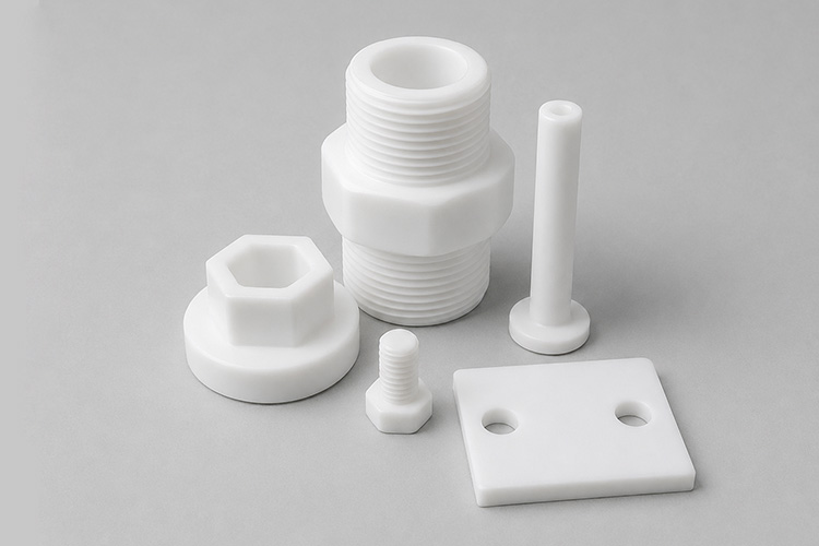Hochpräzise, CNC-gefräste PTFE-Teile