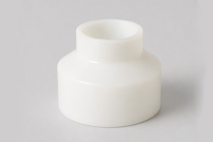 PVDF-CNC-gefräste Teile für Flüssigkeitsbehälter