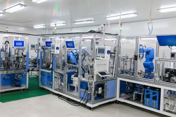 Zakład obróbki skrawaniem CNC z automatyzacją