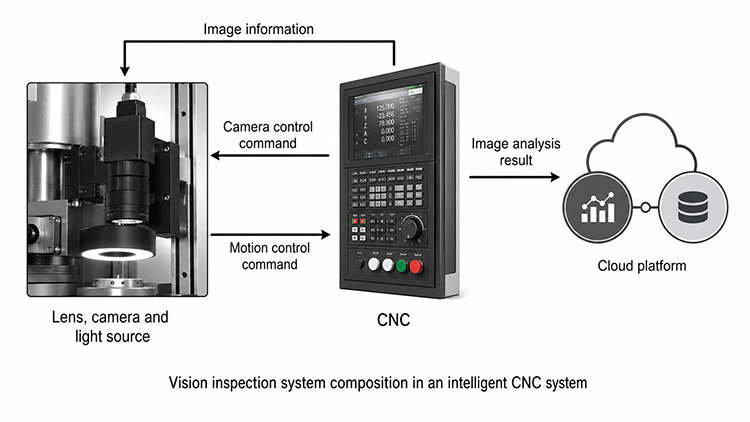 工作機械の精度管理用 CNC 画像検査システム