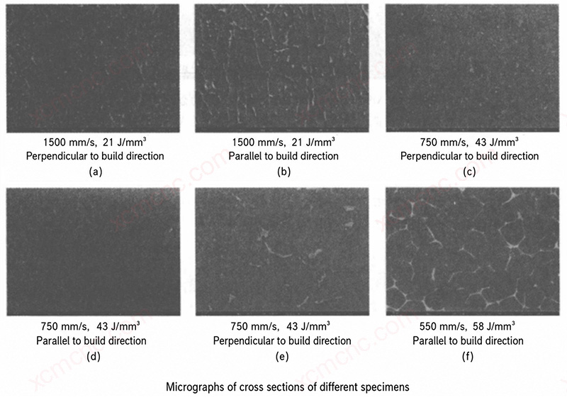 Microstructure d'un joint en aluminium soudé par faisceau d'électrons