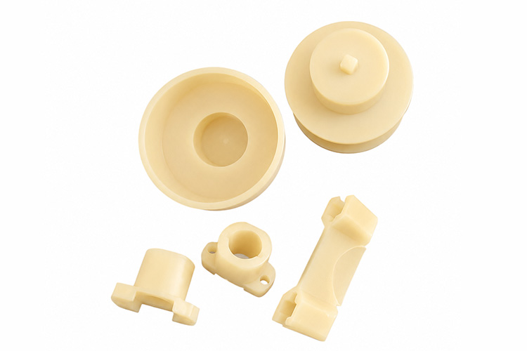 oem nylon (pa) cnc turned and milled parts