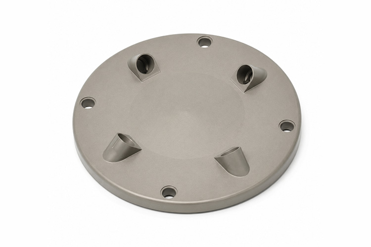 OEM POM CNC Turned and Milled Parts