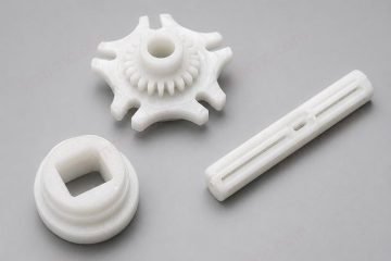 Epoxy-part turning process