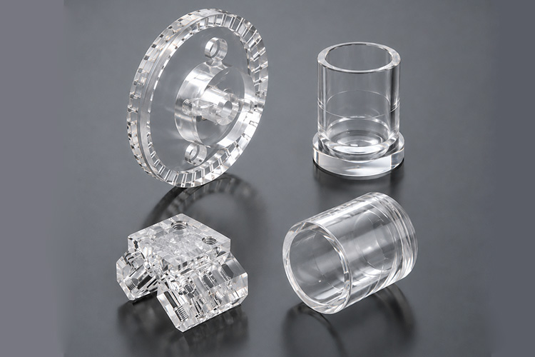 Piezas torneadas y fresadas de PMMA OEM y CNC