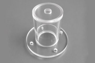 Fábrica china de piezas mecanizadas en acrílico (PMMA) CNC