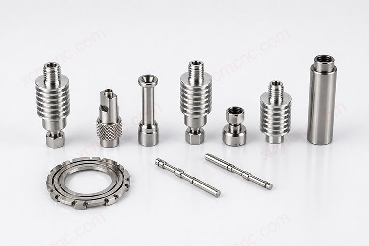 High-temperature titanium alloy components