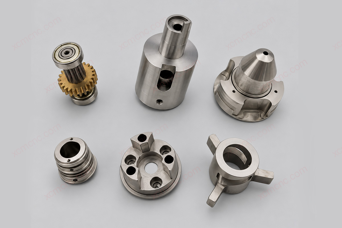 custom aluminum 5 axis machined parts