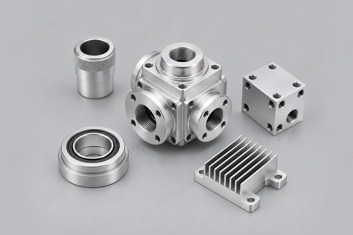 custom aluminum cnc milled parts