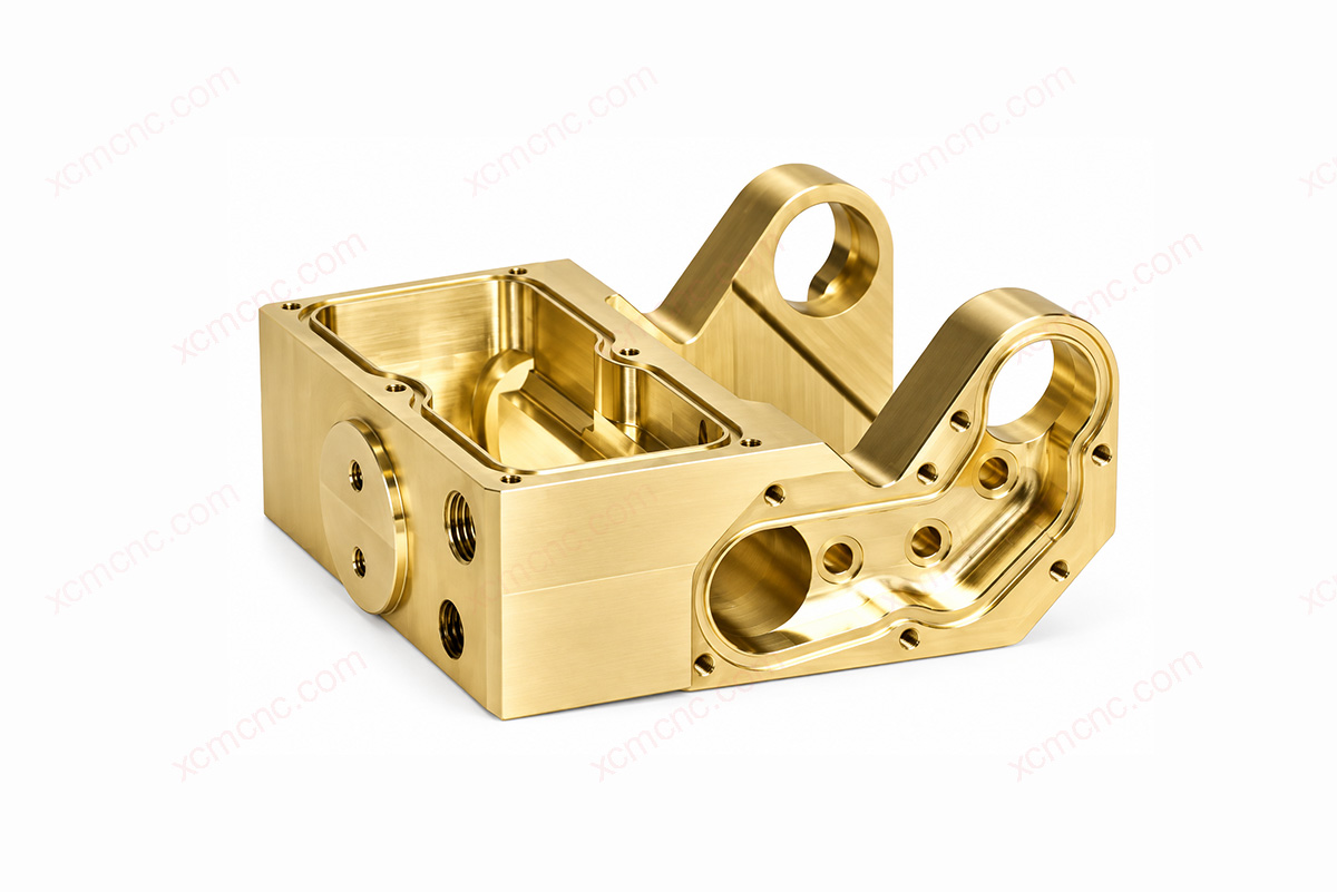 custom brass cnc milled parts